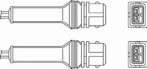 BorgWarner (BERU) OZH029 - Лямбда-зонд, датчик кислорода unicars.by