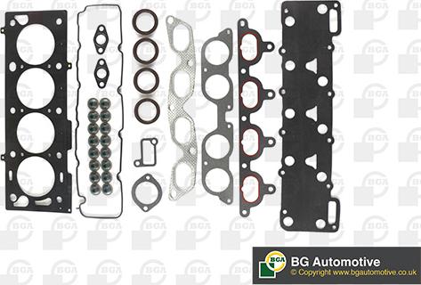 BGA HK3587 - Комплект прокладок, головка цилиндра unicars.by