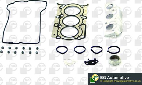 BGA HK2961 - Комплект прокладок, головка цилиндра unicars.by