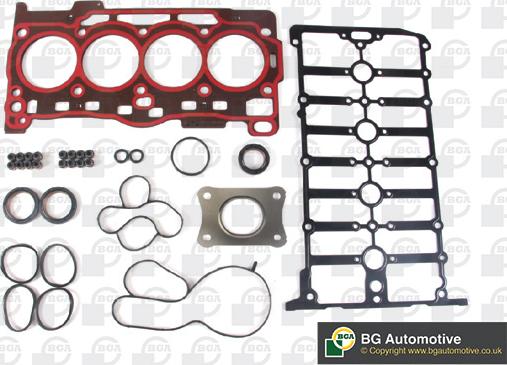 BGA HK7900 - Комплект прокладок, головка цилиндра unicars.by