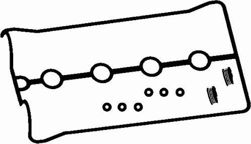 BGA RK3395 - Комплект прокладок, крышка головки цилиндра unicars.by