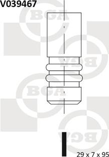 BGA V039467 - Выпускной клапан unicars.by