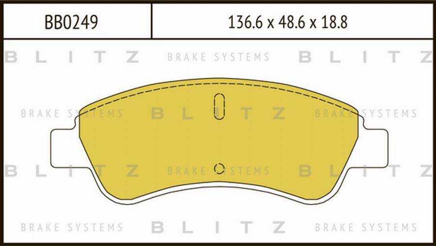 Blitz BB0249 - Уплотняющее кольцо, дифференциал unicars.by