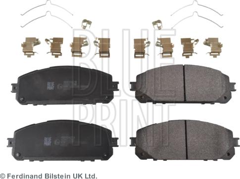 Blue Print ADA104279 - Тормозные колодки, дисковые, комплект unicars.by