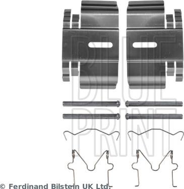 Blue Print ADBP480015 - Комплектующие для колодок дискового тормоза unicars.by