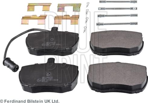 Blue Print ADJ134215 - Тормозные колодки, дисковые, комплект unicars.by