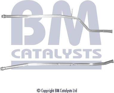 BM Catalysts BM50017 - Труба выхлопного газа unicars.by