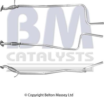 BM Catalysts BM50243 - Труба выхлопного газа unicars.by