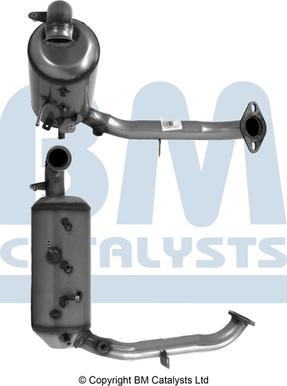 BM Catalysts BM11005H - Сажевый / частичный фильтр, система выхлопа ОГ unicars.by