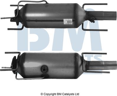 BM Catalysts BM11027H - Сажевый / частичный фильтр, система выхлопа ОГ unicars.by