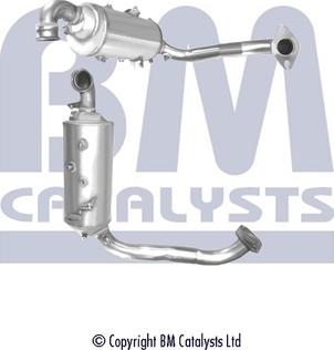 BM Catalysts BM11070H - Сажевый / частичный фильтр, система выхлопа ОГ unicars.by