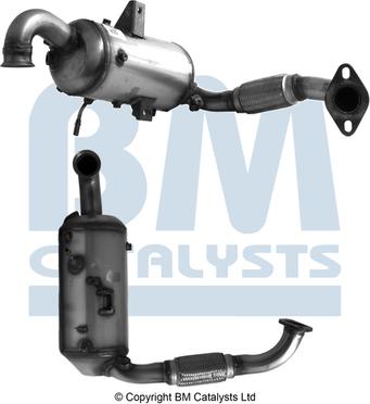 BM Catalysts BM11363H - Сажевый / частичный фильтр, система выхлопа ОГ unicars.by