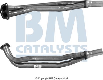 BM Catalysts BM70705 - Труба выхлопного газа unicars.by