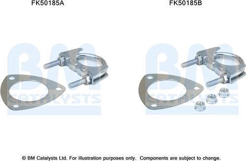 BM Catalysts FK50185 - Монтажный комплект, труба выхлопного газа unicars.by