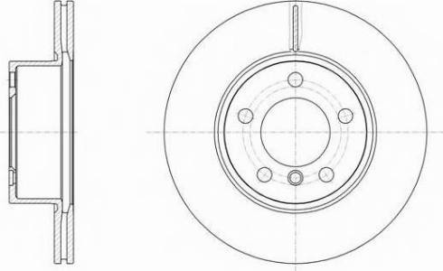 BMW 34116792217 - Тормозной диск unicars.by