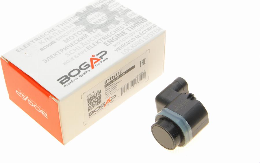 BOGAP B7119118 - Датчик, система помощи при парковке unicars.by