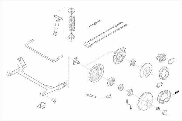 BOGE FORD-ESCOR-RB018 - Рулевое управление unicars.by