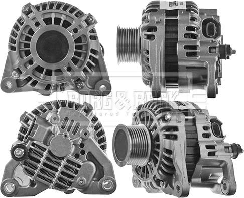 Borg & Beck BBA2503 - Генератор unicars.by