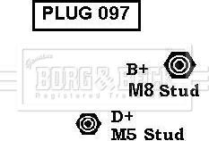 Borg & Beck BBA2947 - Генератор unicars.by