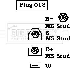 Borg & Beck BBA2685 - Генератор unicars.by