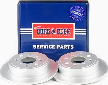 Borg & Beck BBD4933 - Тормозной диск unicars.by