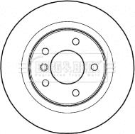 Borg & Beck BBD4466 - Тормозной диск unicars.by