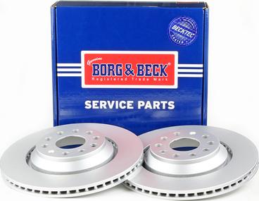 Borg & Beck BBD4551 - Тормозной диск unicars.by