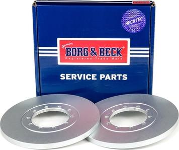 Borg & Beck BBD4566 - Тормозной диск unicars.by