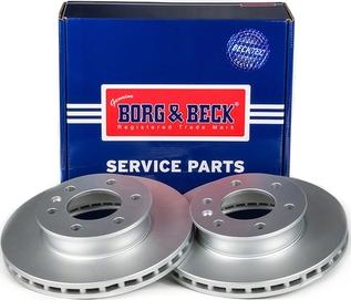 Borg & Beck BBD4570 - Тормозной диск unicars.by