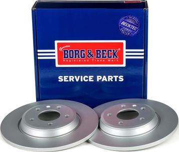 Borg & Beck BBD4635 - Тормозной диск unicars.by