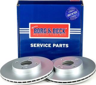 Borg & Beck BBD4153 - Тормозной диск unicars.by