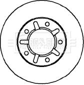 Blue Print ADN14354 - Тормозной диск unicars.by