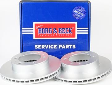 Borg & Beck BBD4815 - Тормозной диск unicars.by