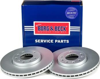 Borg & Beck BBD4318 - Тормозной диск unicars.by