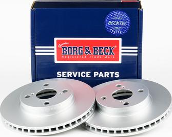 Borg & Beck BBD4379 - Тормозной диск unicars.by