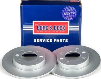 Borg & Beck BBD4249 - Тормозной диск unicars.by