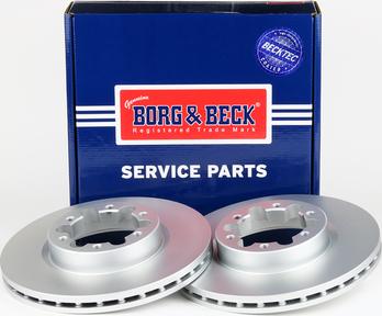 Borg & Beck BBD4708 - Тормозной диск unicars.by