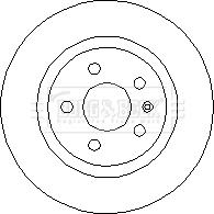 Mapco 25725C - Тормозной диск unicars.by