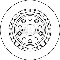 Herth+Buss Jakoparts J3302155 - Тормозной диск unicars.by