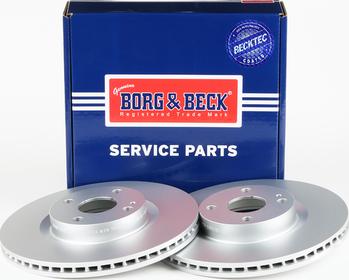 Borg & Beck BBD5594 - Тормозной диск unicars.by