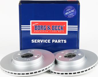 Borg & Beck BBD5593 - Тормозной диск unicars.by