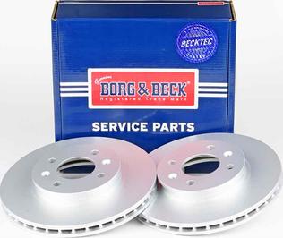 Borg & Beck BBD5549 - Тормозной диск unicars.by