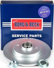 Borg & Beck BBD5842S - Тормозной диск unicars.by