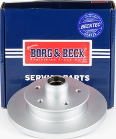 Borg & Beck BBD5857S - Тормозной диск unicars.by