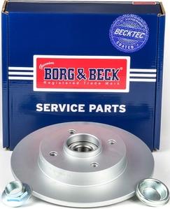 Borg & Beck BBD5808S - Тормозной диск unicars.by