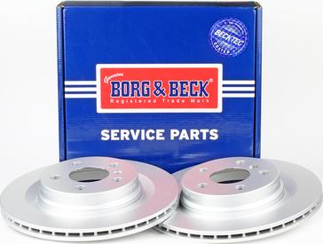 Borg & Beck BBD5383 - Тормозной диск unicars.by