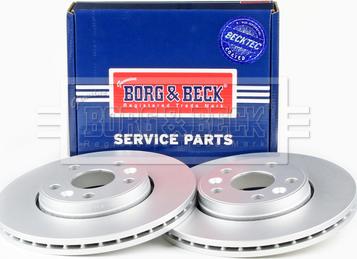 Borg & Beck BBD5211 - Тормозной диск unicars.by