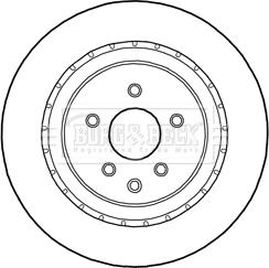 BENDIX 521279 - Тормозной диск unicars.by