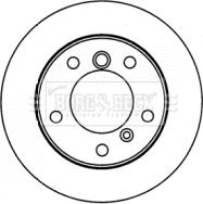 Borg & Beck BBD5778S - Тормозной диск unicars.by