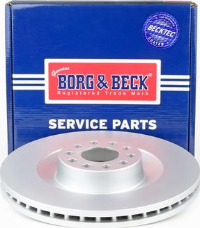 Borg & Beck BBD6009S - Тормозной диск unicars.by